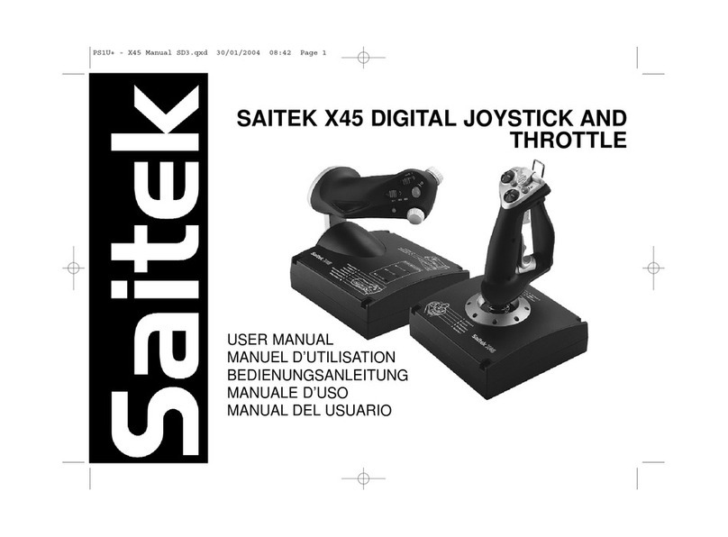 Saitek X45 user manual Saitek X45 user manual