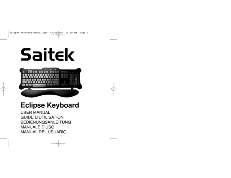 Saitek Eclipse PZ10A user manual
