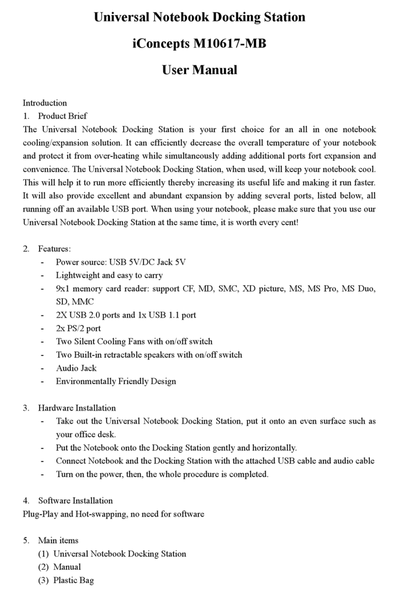 Sakar ICONCEPTS M10617-MB user manual