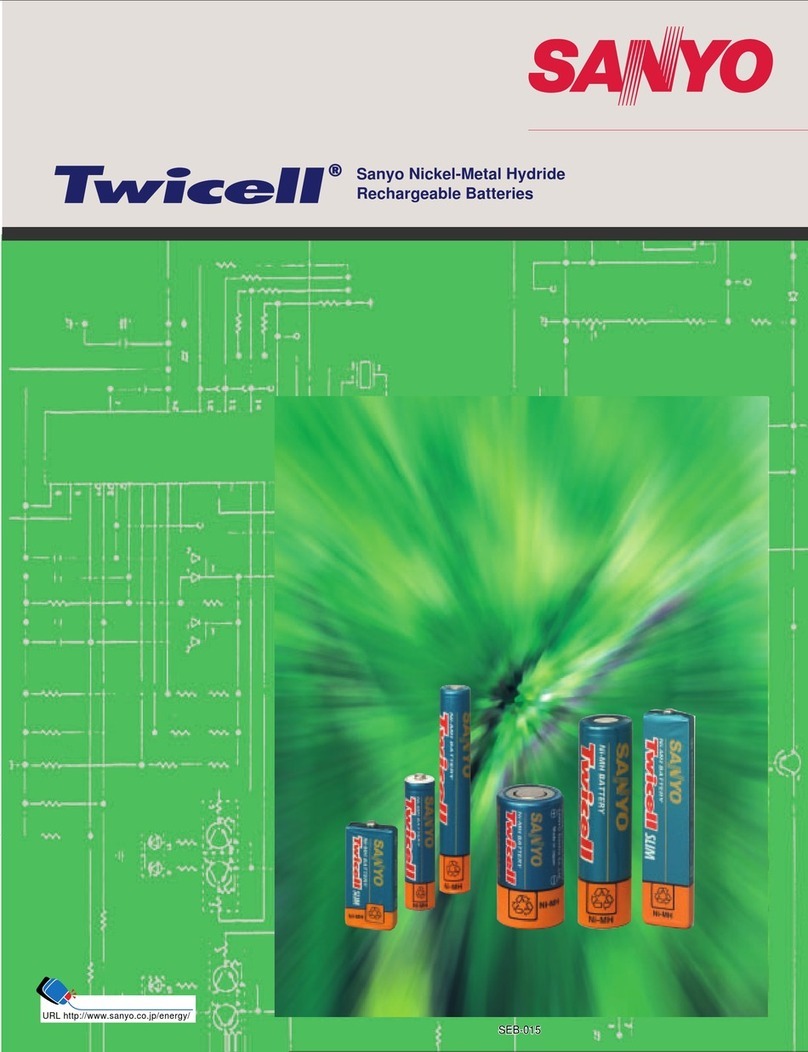 Sanyo Twicell SEB-015SEB-015SEB-015 User manual