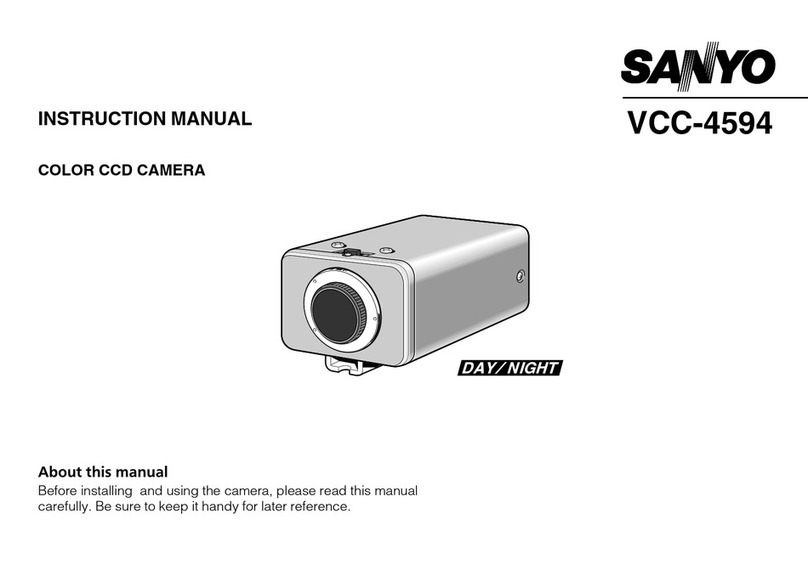 Sanyo VCC-4594 User manual