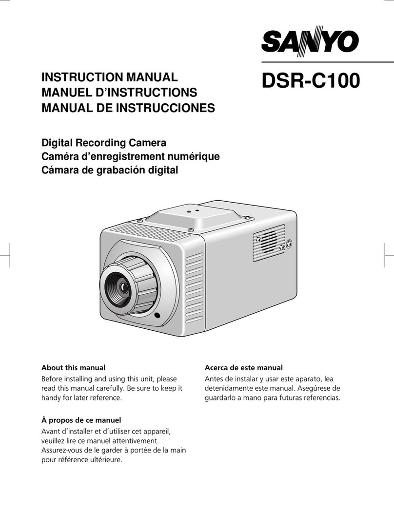 Sanyo DSR-C100 User manual Sanyo DSR-C100 User manual