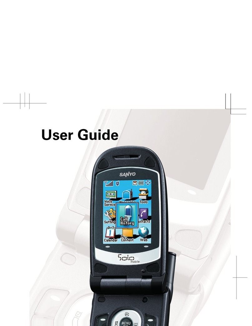 Sanyo SCP-2400 User manual