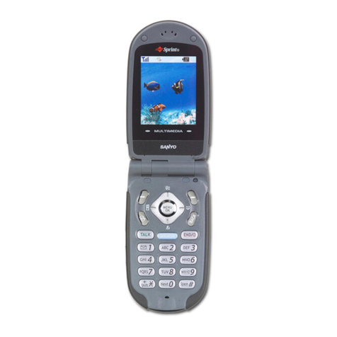 Sanyo MM-7400 - Cell Phone - Sprint Nextel User manual