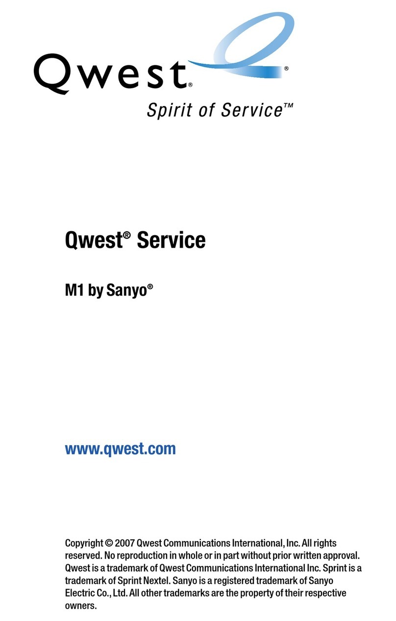 Sanyo M1 User manual