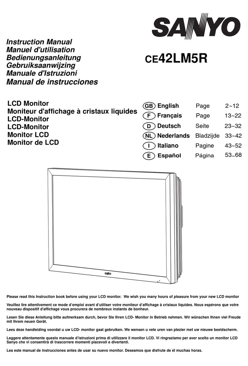 Sanyo CE42LM5R User manual