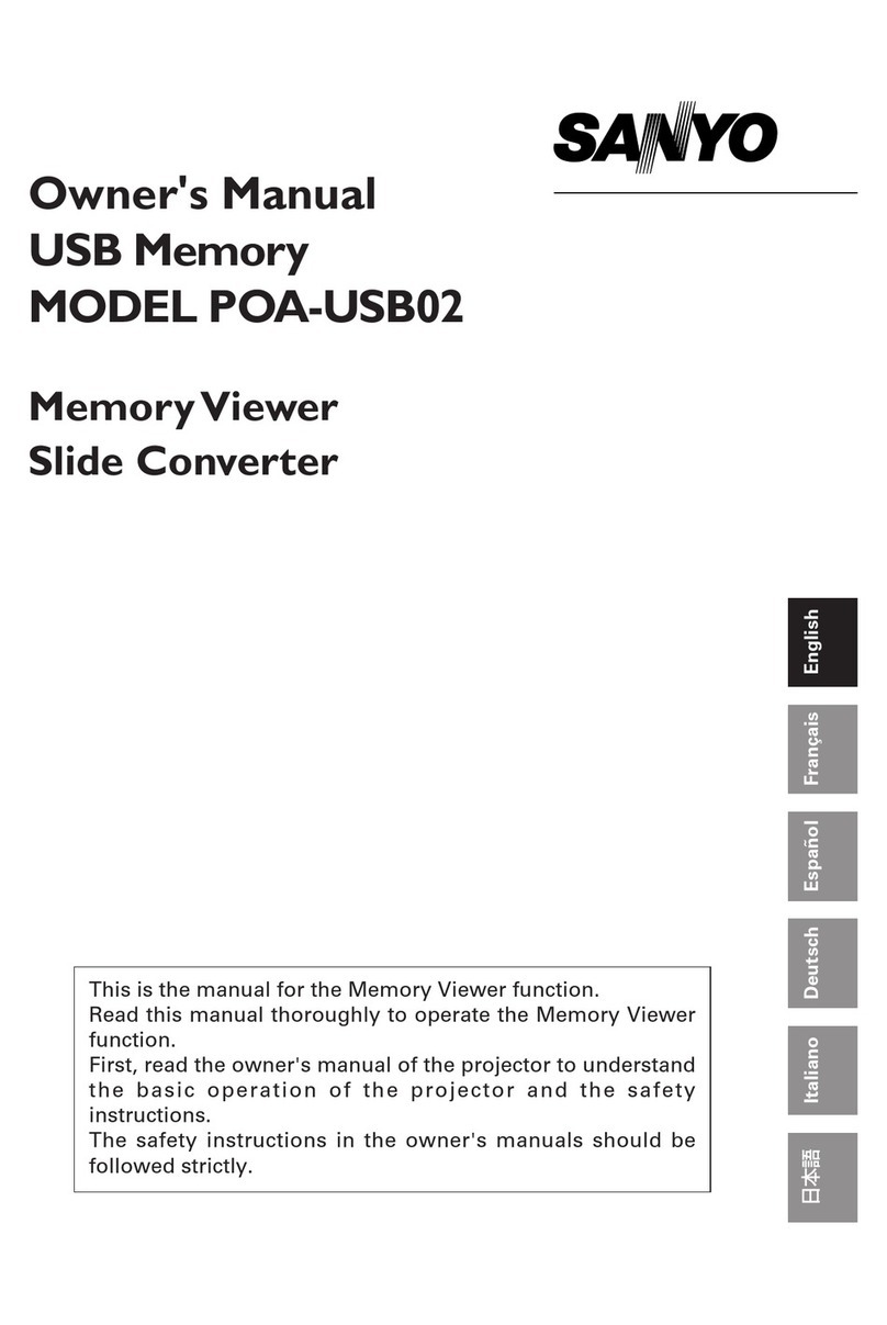 Sanyo POA-USB02 User manual