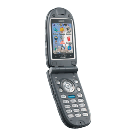 Sanyo SCP-7300 User manual Sanyo SCP-7300 User manual