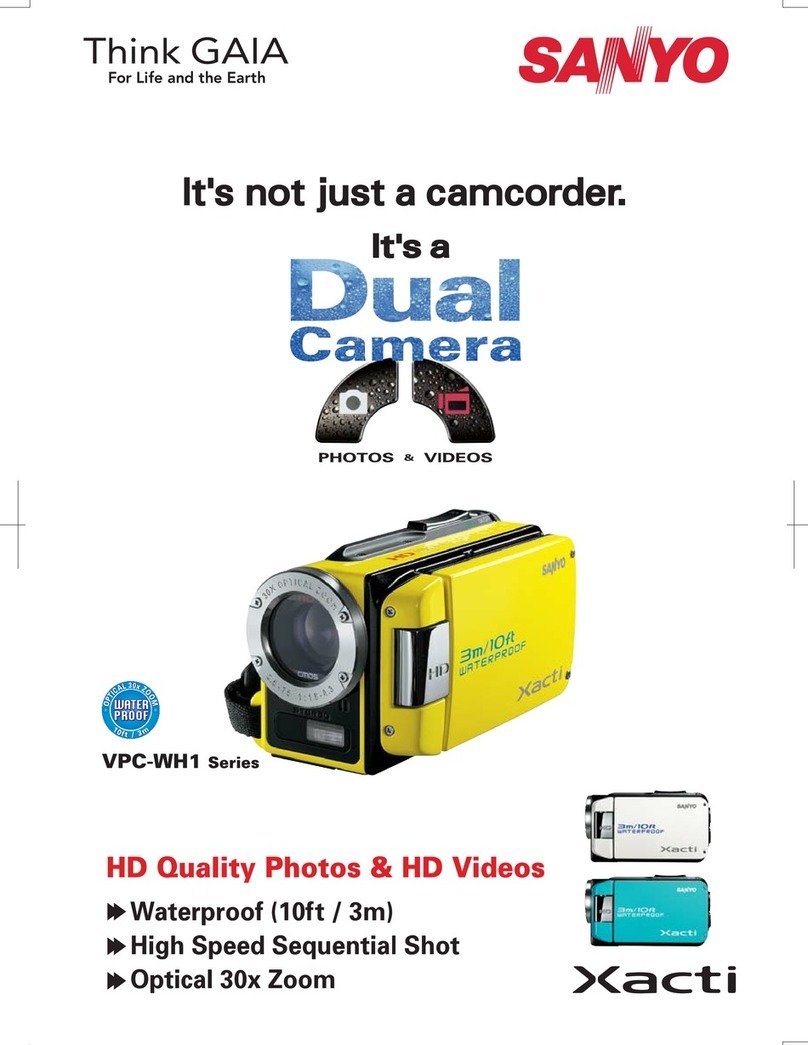 Sanyo Xacti VPC-WH1 User manual