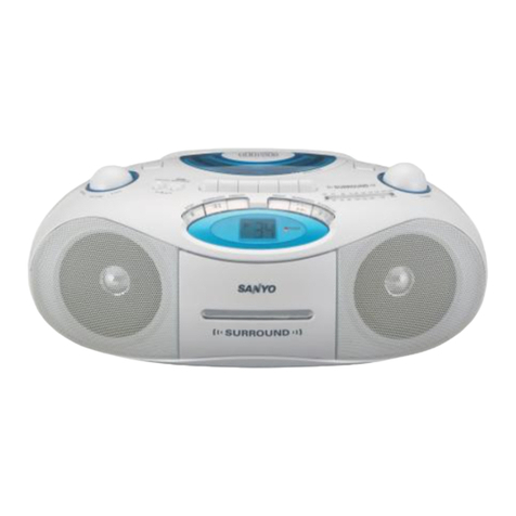 Sanyo MCD-ZX540F User manual Sanyo MCD-ZX540F User manual