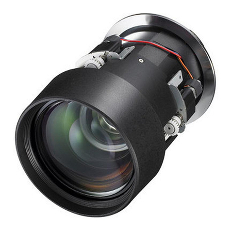 Sanyo LNS-W10 - Wide-angle Zoom Lens User manual Sanyo LNS-W10 - Wide-angle Zoom Lens User manual