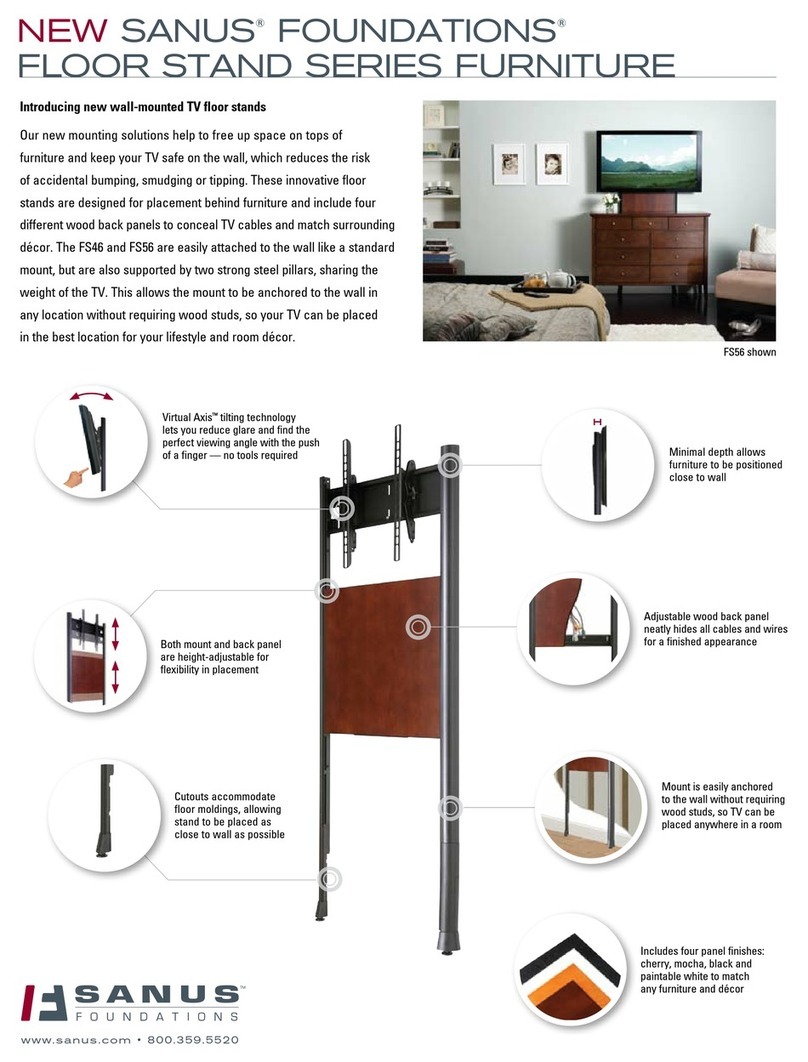 Sanus Sanus Foundations FS45 Brochure & specs