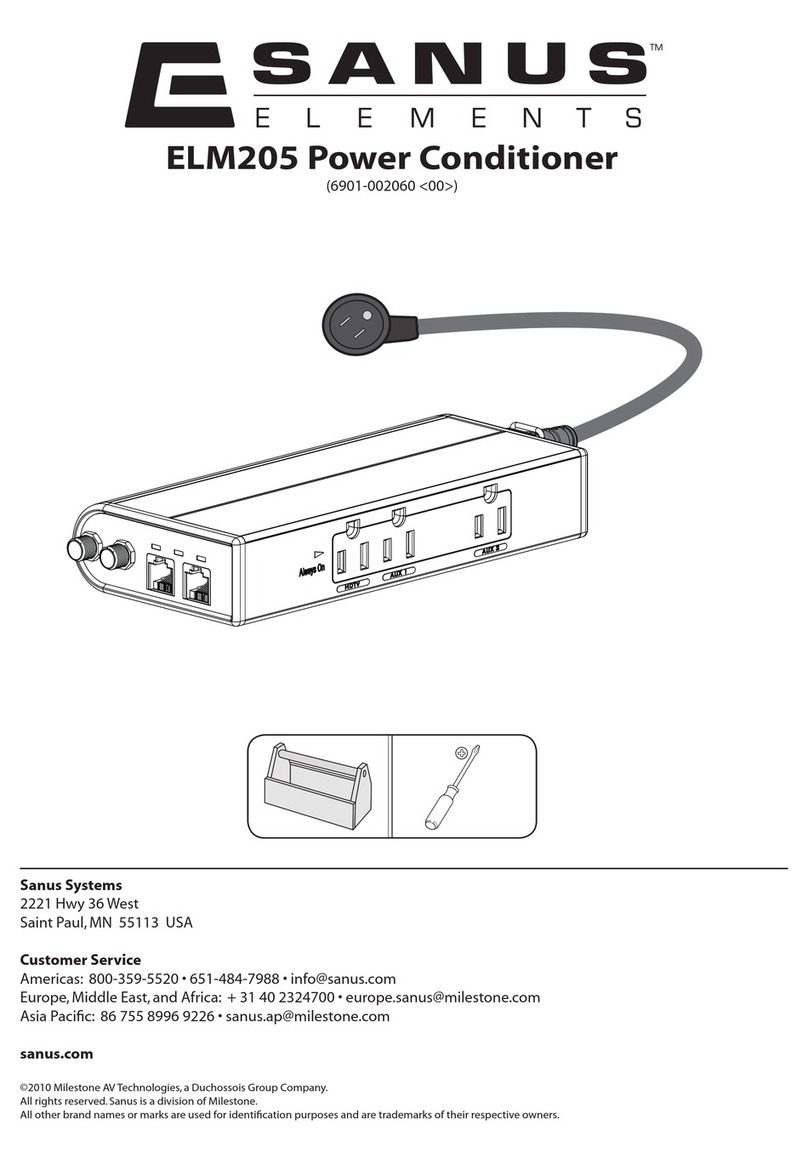 Sanus Systems Sanus Elements ELM205 instruction manual