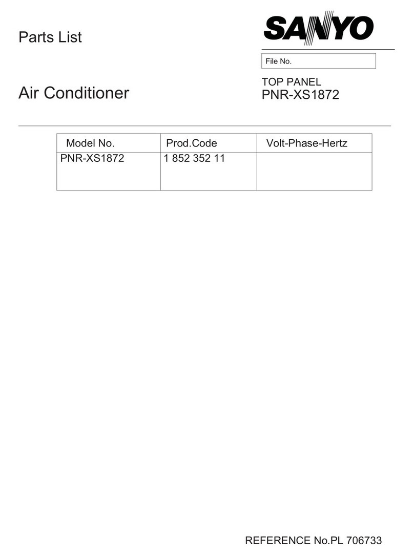 Sanyo PNR-XS1872 User manual Sanyo PNR-XS1872 User manual