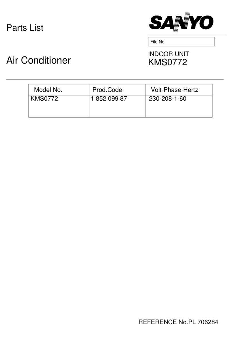 Sanyo KMS0772 User manual