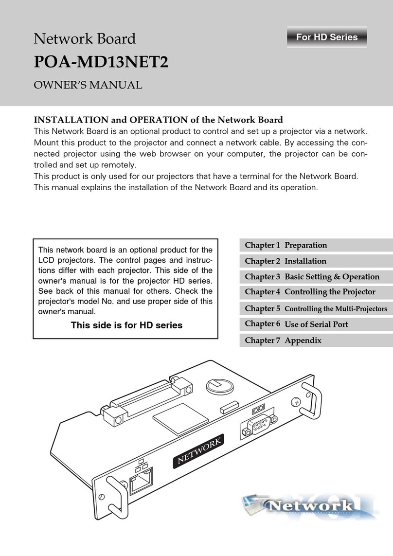 Sanyo POA-MD13NET2 owner's manual