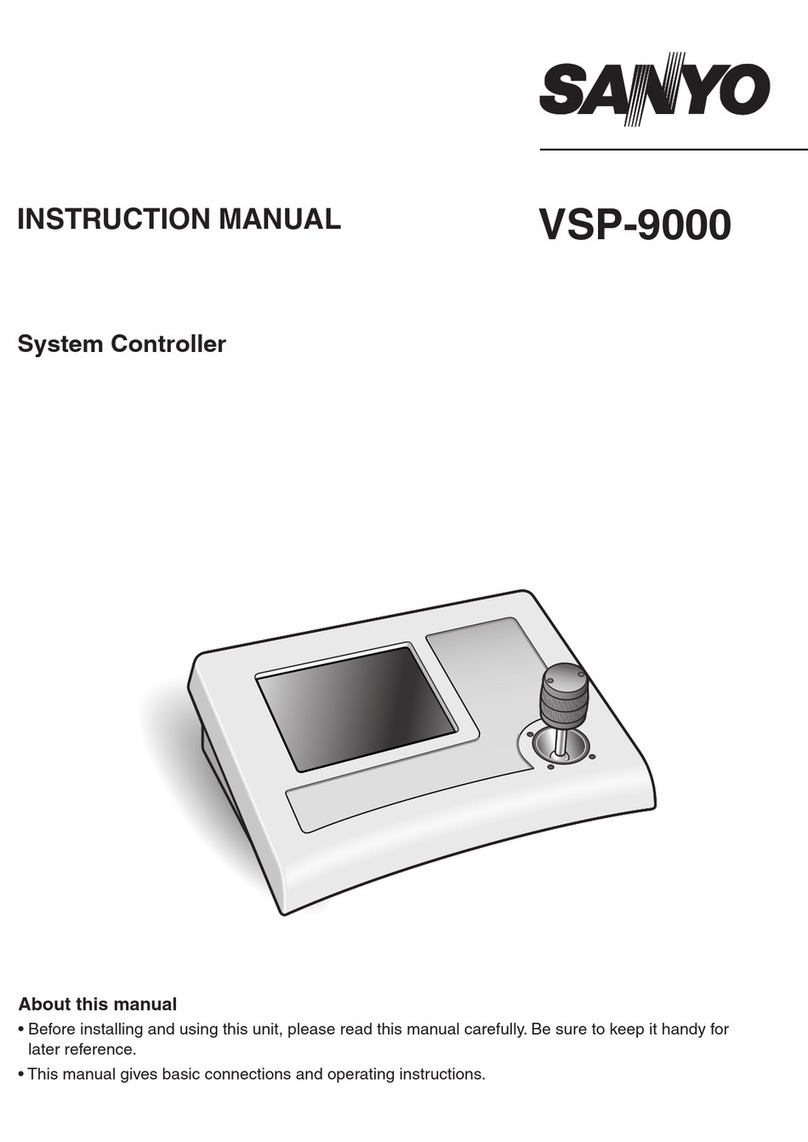 Sanyo VSP-9000 User manual