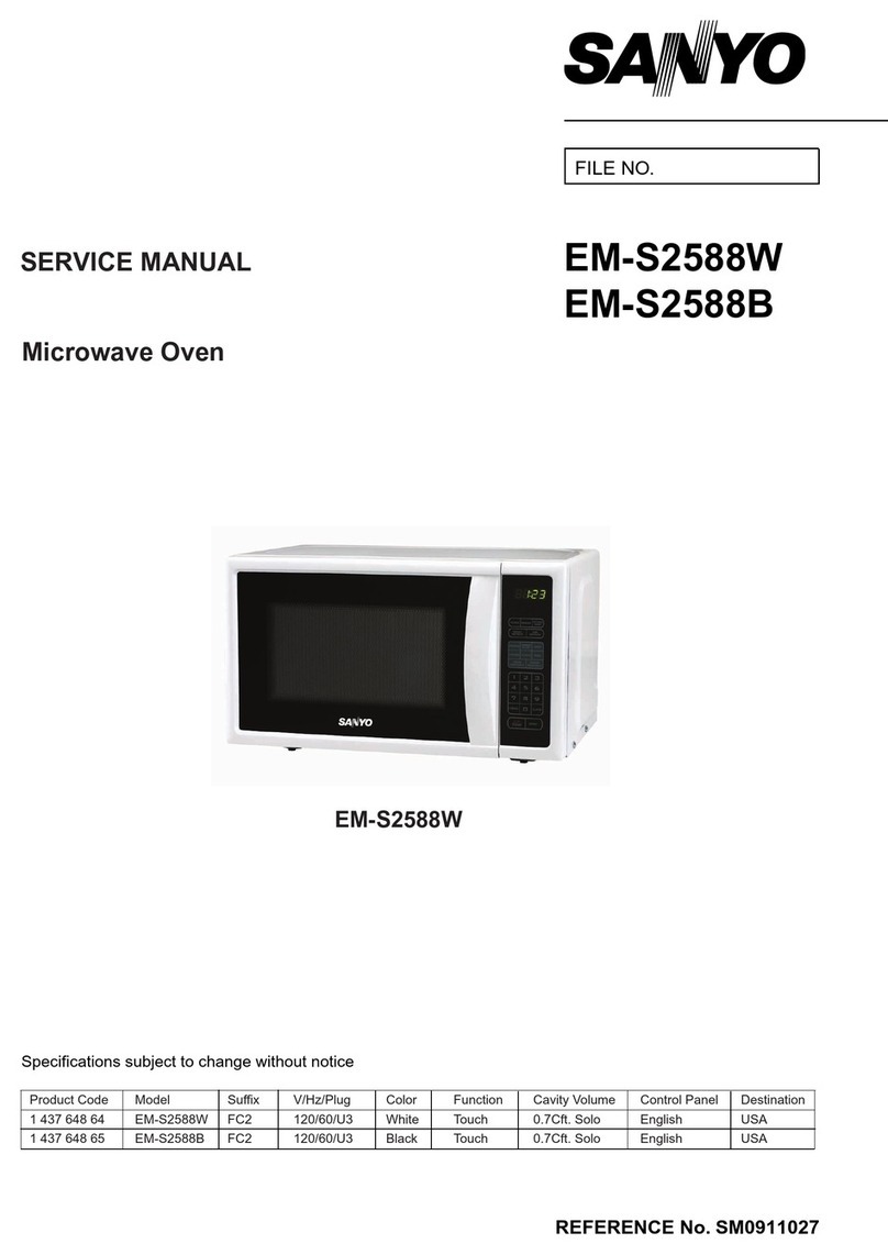 Sanyo EM-S2588B User manual