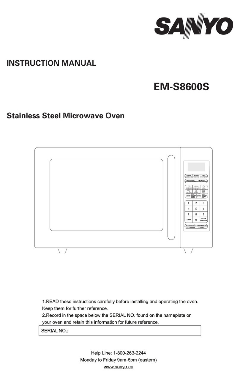 Sanyo EMS-8600S User manual