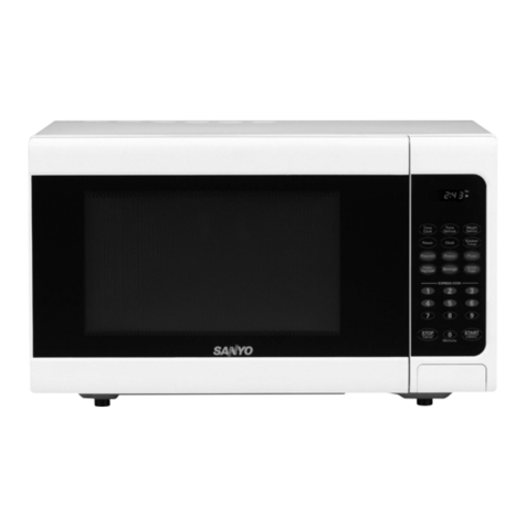 Sanyo EM-S7560W Use and care manual Sanyo EM-S7560W Use and care manual