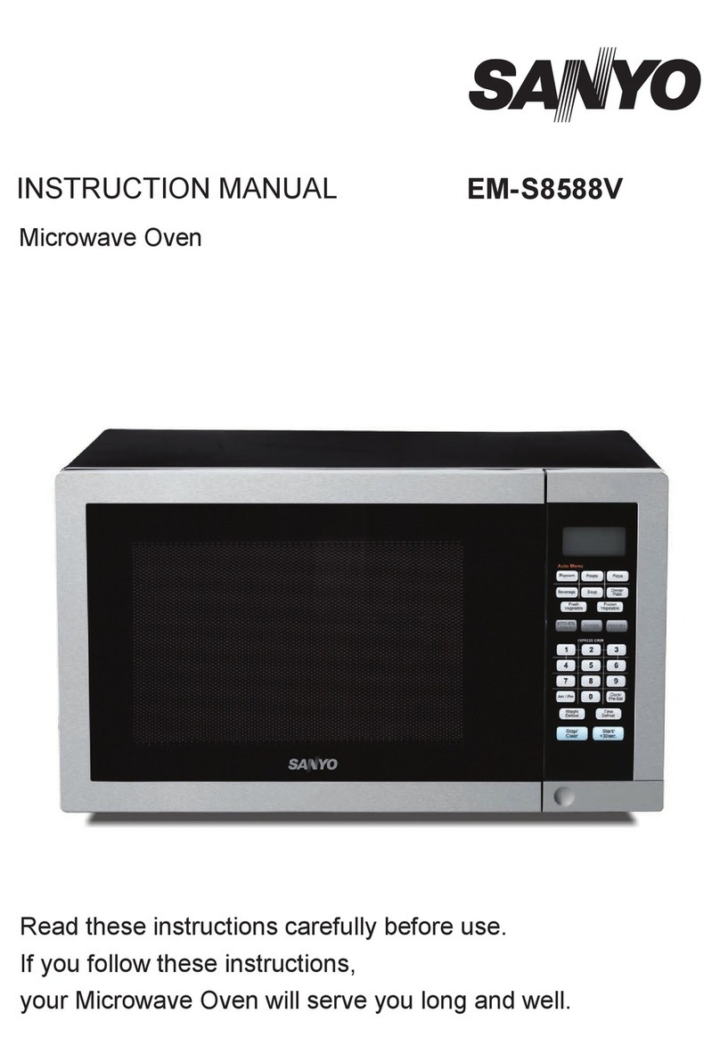 Sanyo EM-S8588V User manual