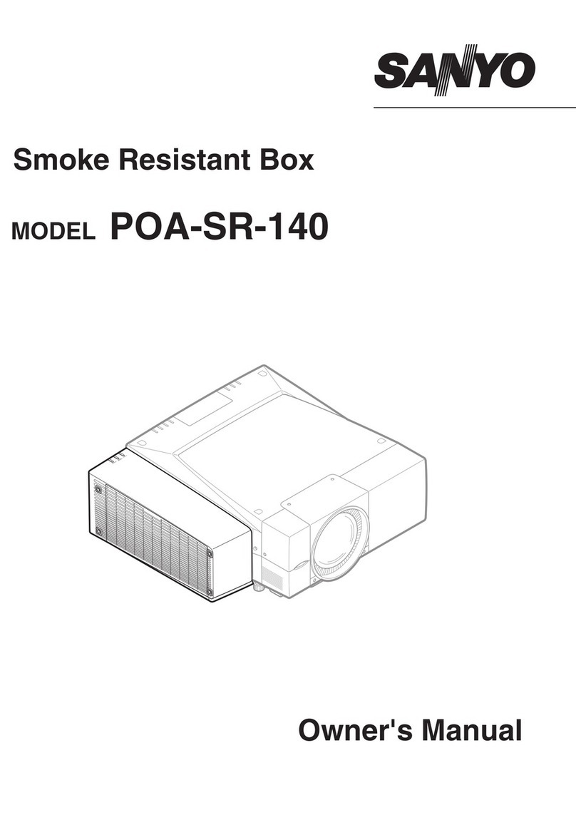 Sanyo POA-SR-140 User manual Sanyo POA-SR-140 User manual