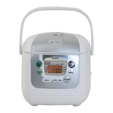 Sanyo ECJ-HC100S - 10 Cup Rice User manual Sanyo ECJ-HC100S - 10 Cup Rice User manual