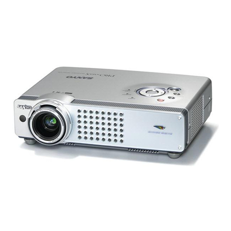 Sanyo PLC-XU50/A User manual
