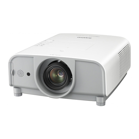 Sanyo PLC-XT20K User manual
