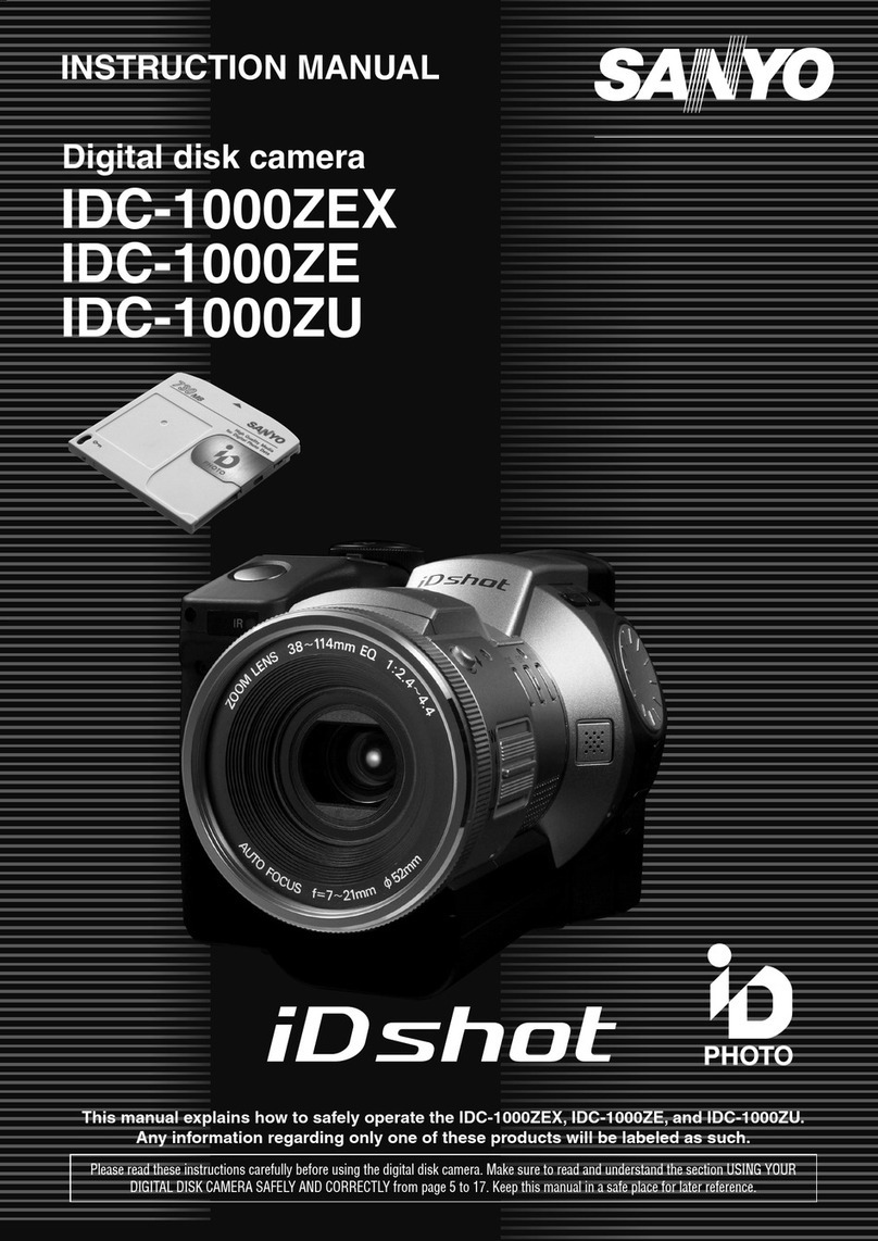Sanyo IDC-1000ZE iDshot User manual