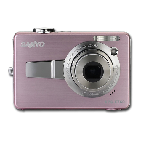 Sanyo Xacti VPC-E760 User manual