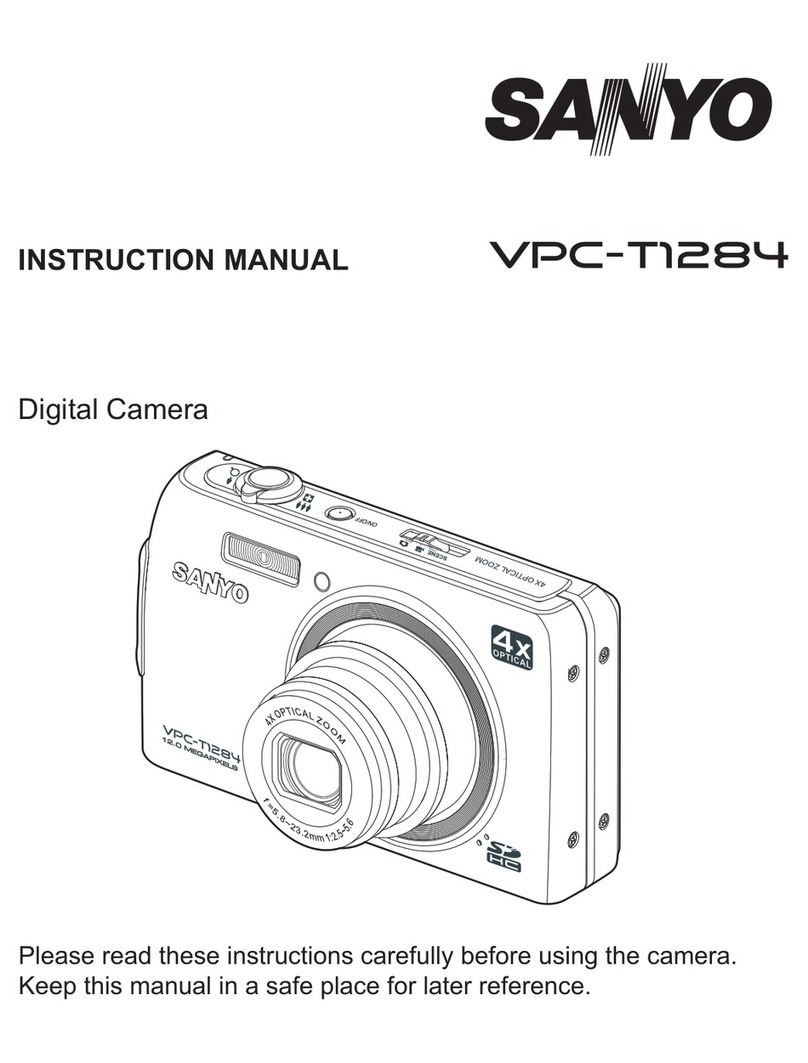 Sanyo VPC-T1284 User manual