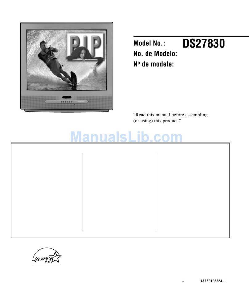 Sanyo DS27830 User manual Sanyo DS27830 User manual