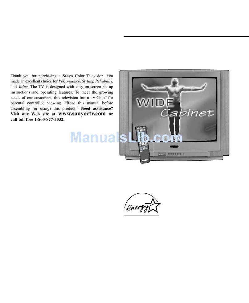 Sanyo DS25520 User manual Sanyo DS25520 User manual
