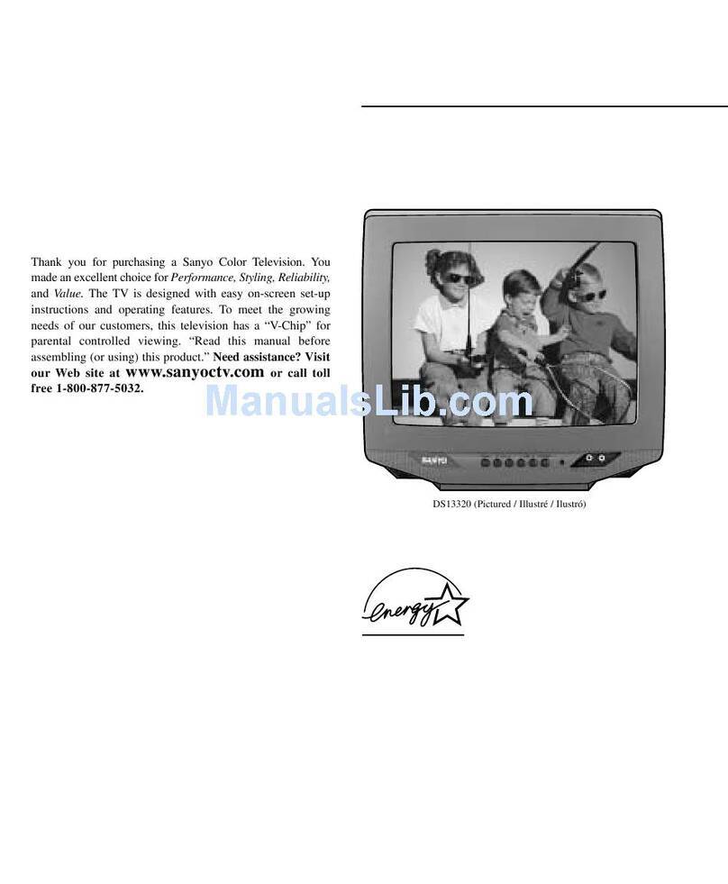 Sanyo DS13320, DS19310 User manual