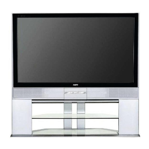 Sanyo PLV-55WM1 User manual Sanyo PLV-55WM1 User manual