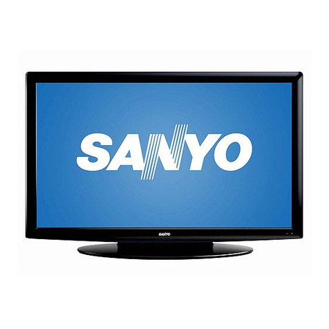 Sanyo NET@ DP47460 Installation and maintenance instructions
