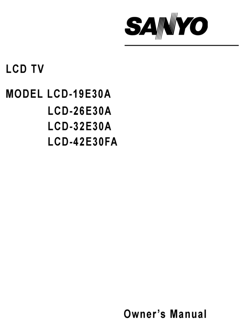 Sanyo LCD-19E30A User manual