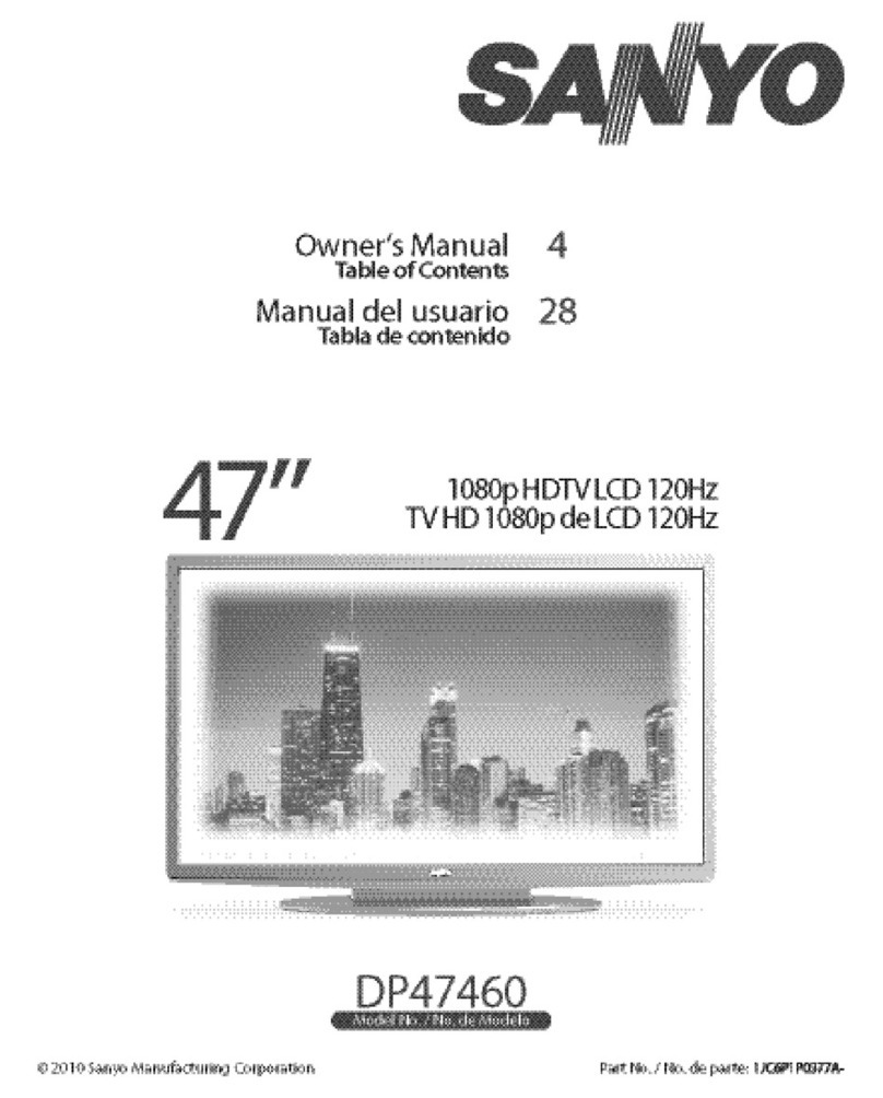 Sanyo NET@ DP47460 User manual