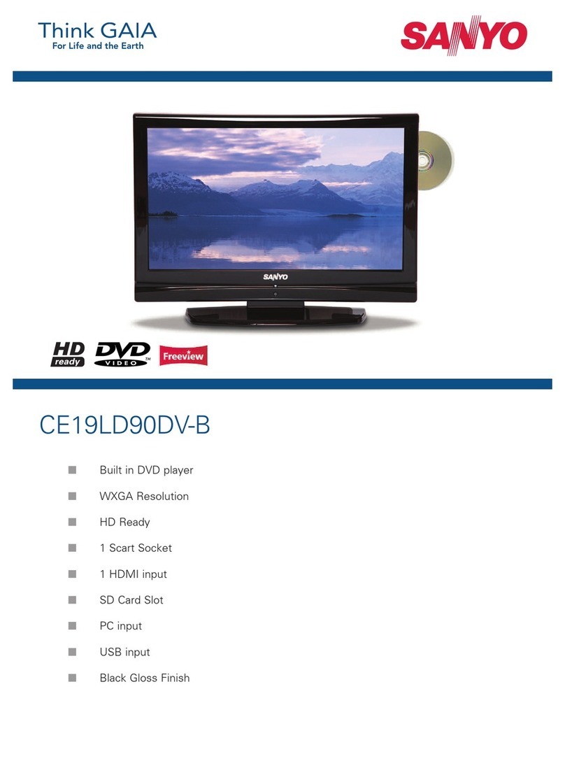 Sanyo CE19LD90DV-B User manual