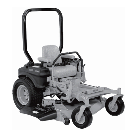 Scag Power Equipment TIGER CAT STC48V-22FS User manual