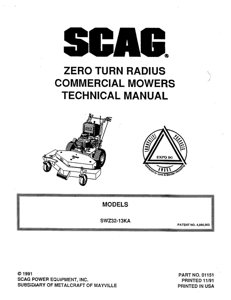 Scag Power Equipment SWZ32-13KA Technical manual