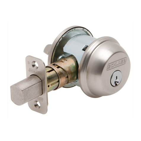 Schlage B-Series User manual