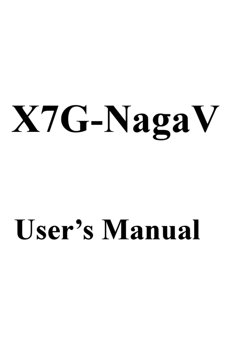 Sceptre X 7G Naga V  X7g-NagaV X7g-NagaV User manual
