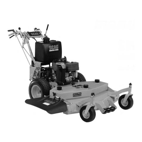 Scag Power Equipment WALK-BEHIND SWZ-19KAI Operator's manual