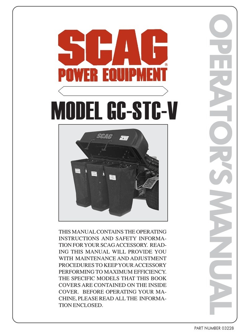 Scag Power Equipment GC-STC-V Operator's manual
