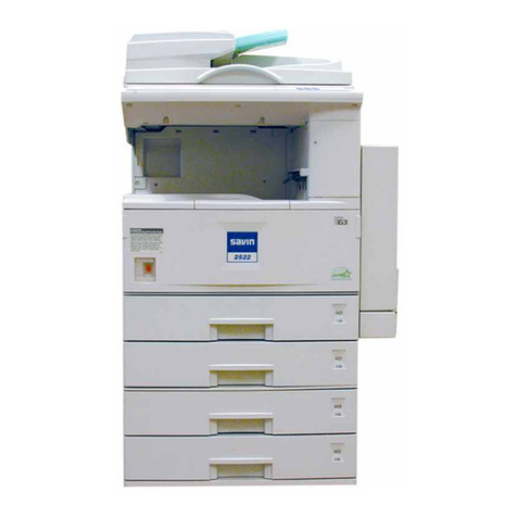 Savin 2212 User manual