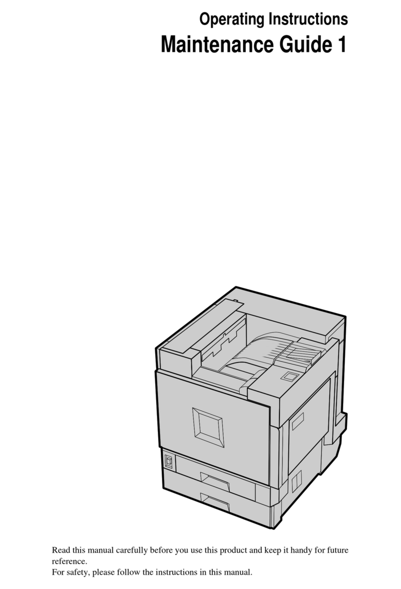 Savin SLP 38c  SLP38C SLP38C Operating manual