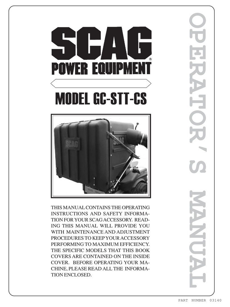 Scag Power Equipment GC-STT-CS User manual