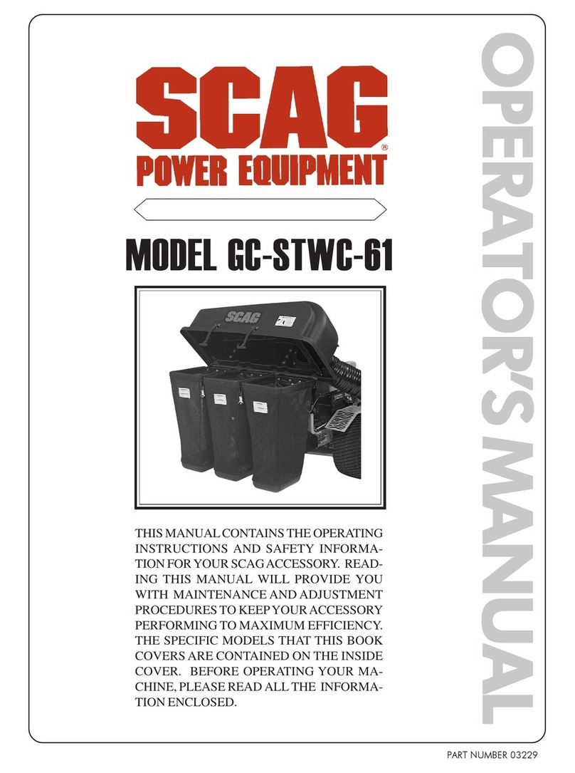 Scag Power Equipment GC-STWC-61 Operator's manual
